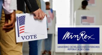 Declaración del Minrex Sobre Participación de Cuba en Elecciones de Florida