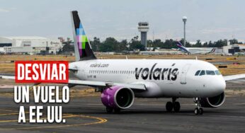 Pasajero Intenta Desviar un Vuelo de México a Estados Unidos: Aterrizaje Inesperado