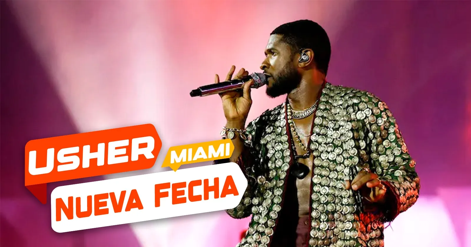 Past Present Future Tour: Usher Añade Tercera Fecha a Sus Presentaciones en Miami