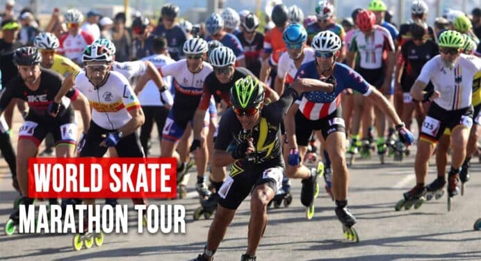 World Skate Marathon Tour: Patinadores de 20 Países Llenaron de Adrenalina el Malecón de La Habana