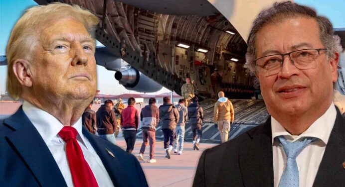 Petro Cede Ante Trump: Colombia Aceptará Deportaciones Para Proteger su Economía