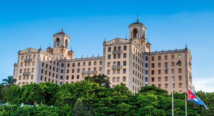Premiado Hotel Nacional de Cuba en los World Travel Awards 2023