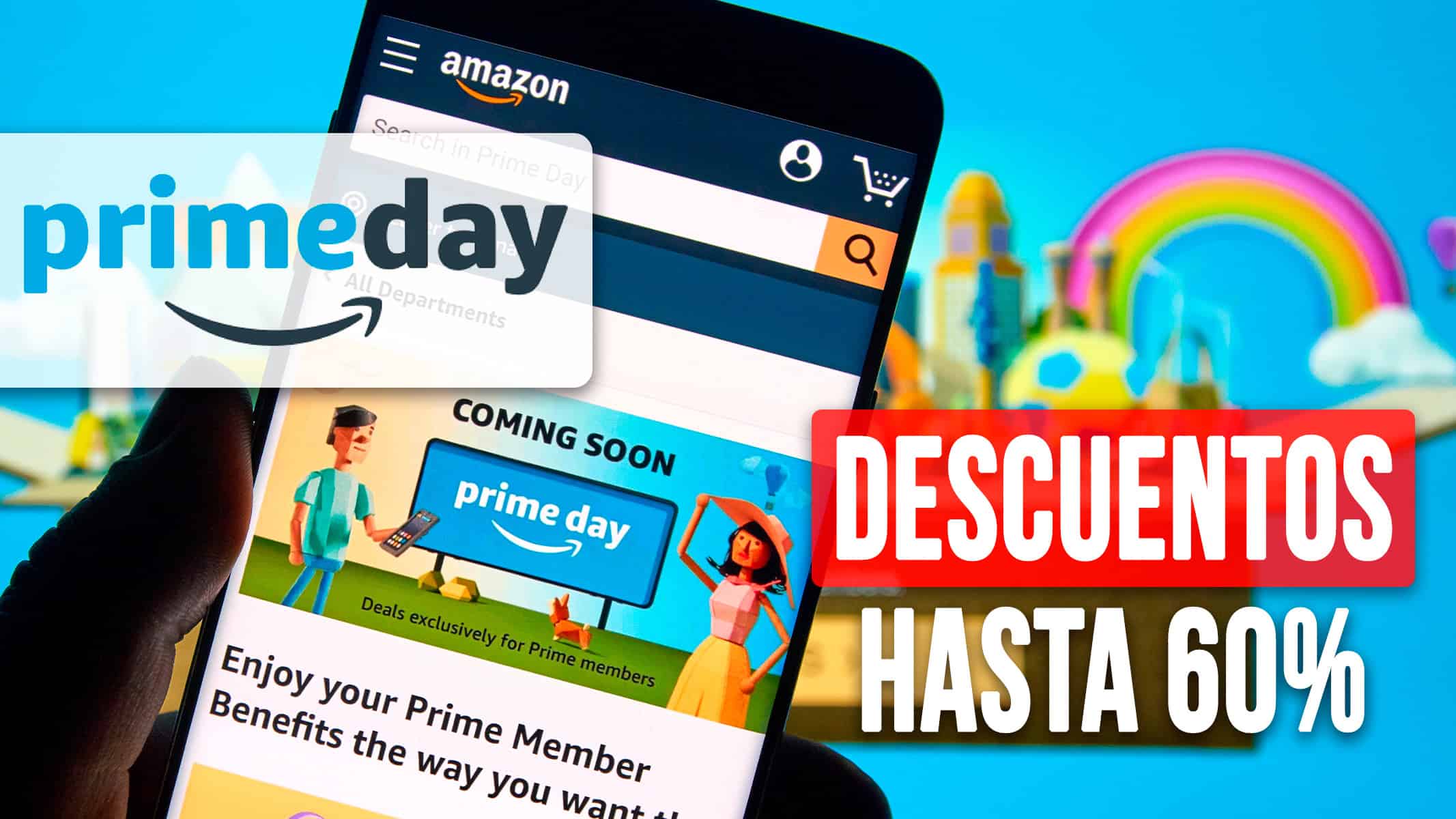 Prepárate Para el Prime Day 2024 de Amazon con Estos Descuentos de Hasta un 60%