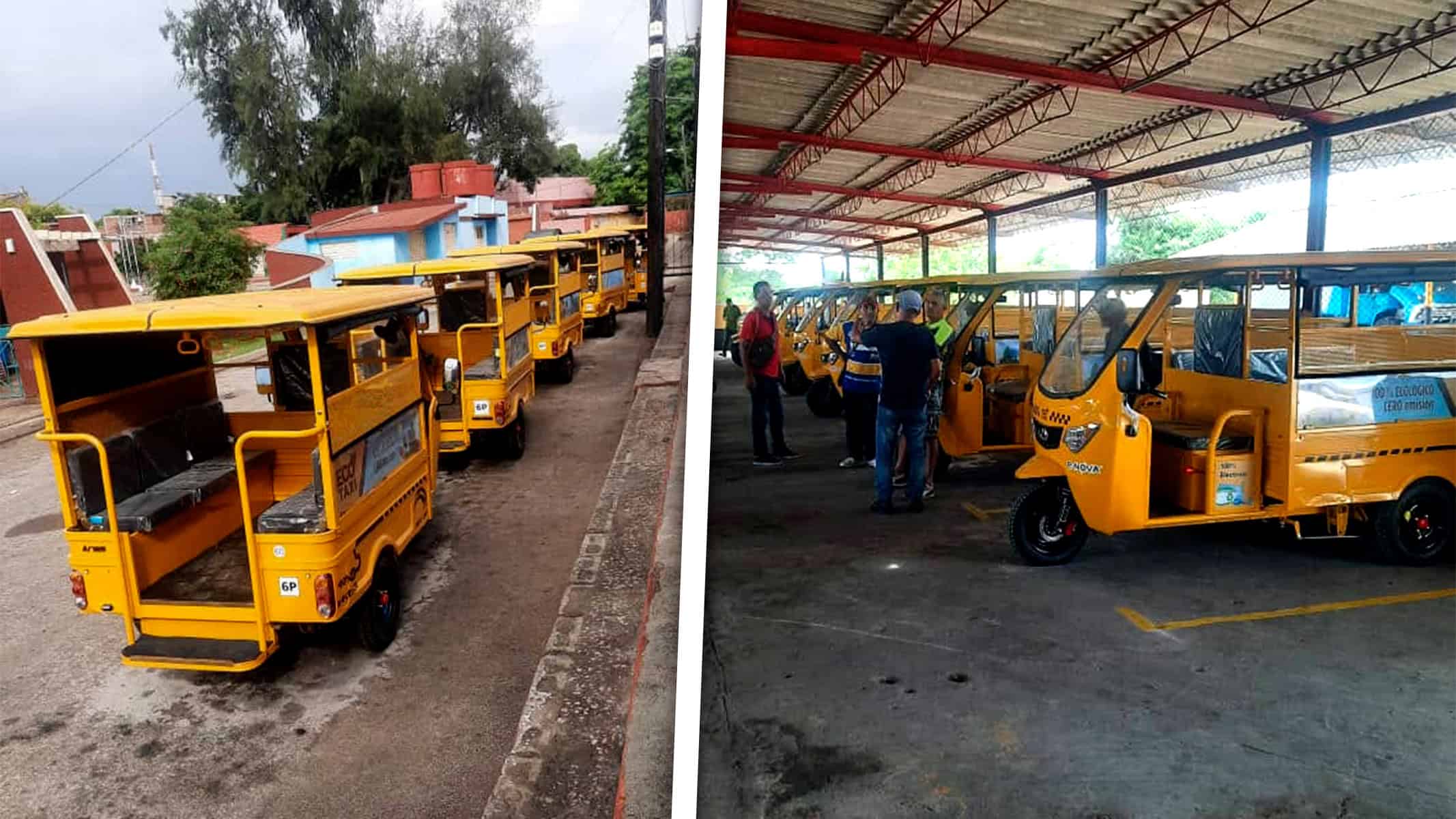 Provincias Orientales de Cuba Estrenan Triciclos Eléctricos para Mejorar el Transporte Público