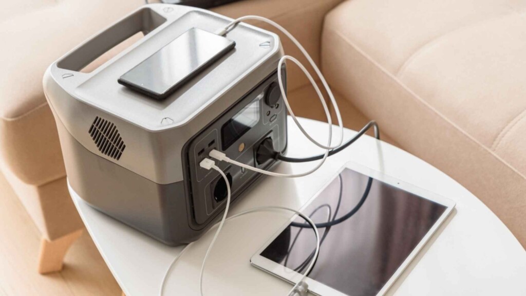 Estación de Energía Portátil de gran Capacidad 