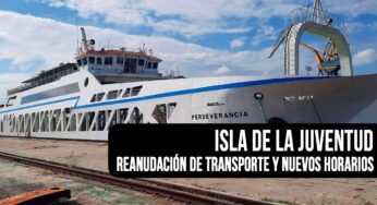 Reanudan Transporte a Isla de la Juventud: Mira los Nuevos Horarios