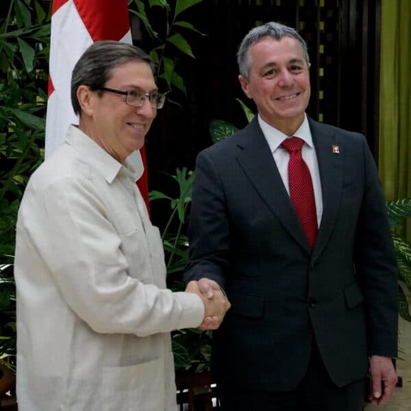 Recibe Cuba por Primera Vez al Consejero Federal y Jefe de Asuntos Exteriores de Suiza