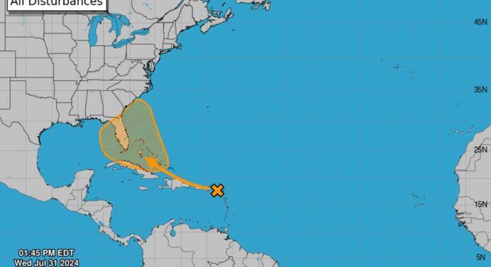 Estados Unidos Cuba y Bahamas en Riesgo por Posible Depresión Tropical