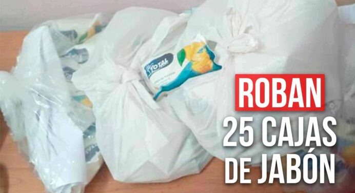 Malversación en La Habana: Roban 25 Cajas de Jabón