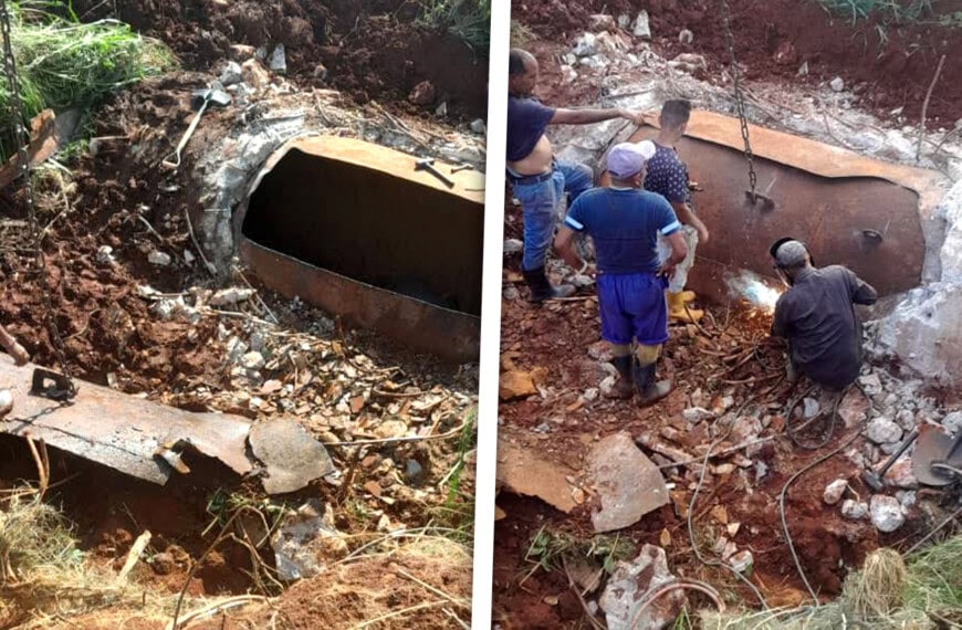 Rotura en Conductora de Agua en La Habana Deja sin Servicio a Varios Municipios ¿Solucionarán la Avería?