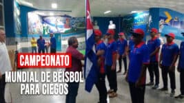 Delegación Cubana Parte Rumbo al Campeonato Mundial de Béisbol para Ciegos