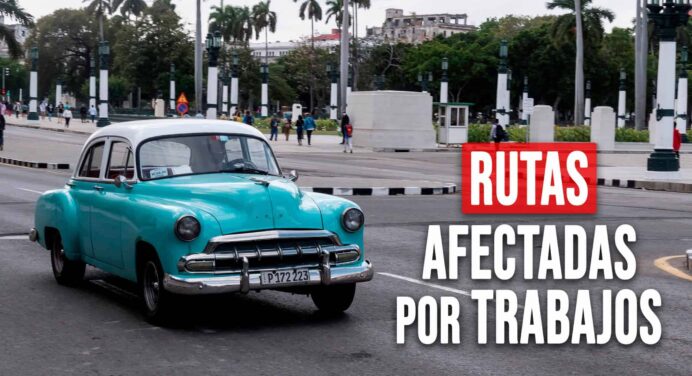 ¡Atención Conductores! Rutas Afectadas por Trabajos de Reparación en Calles de La Habana