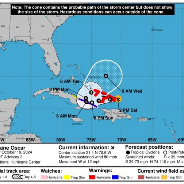 ¿Amenaza Ciclónica para Cuba? Se Forma la Tormenta Tropical Oscar