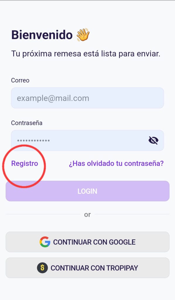 Aplicación para Enviar Dinero a Cuba