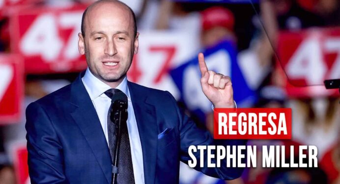 Stephen Miller: Regresa con Más Poder el Estratega de la Política Migratoria de Trump