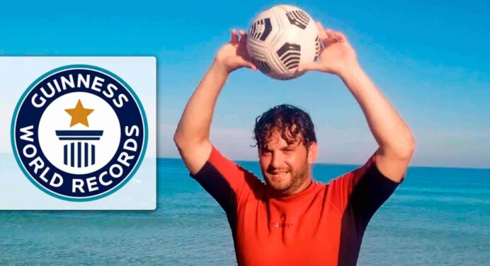 ¡Increíble! Johen Lefont Supera Dos Récords Mundiales en Dominio del Balón