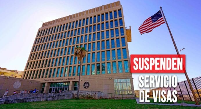 Embajada de Estados Unidos en Cuba Suspende Servicio de Visas en el Mes de Noviembre