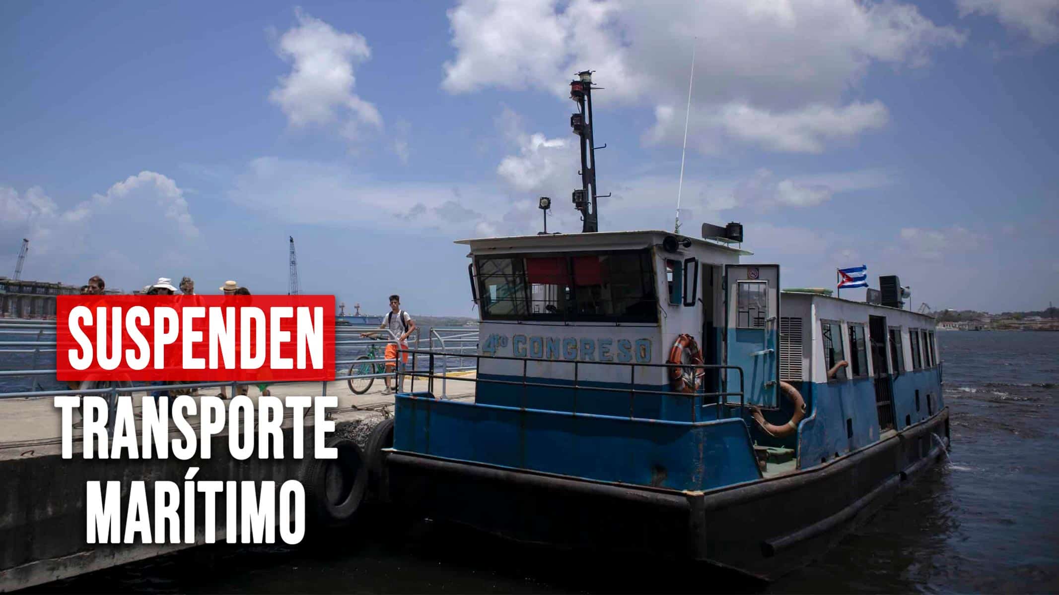 Suspenden Transportación Marítima en La Habana Ante el Peligro de Milton