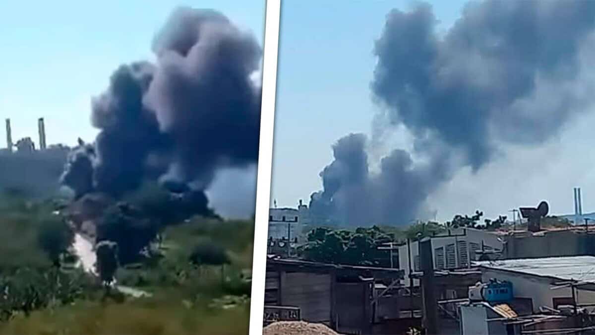 Incendio en Santiago de Cuba: Tanques de Diésel en Desuso Arden y Generan Gran Alarma