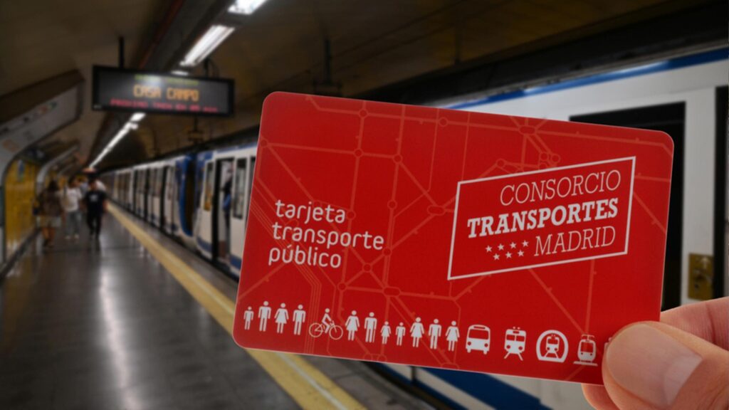 Tarjeta de Transporte Público (TTP) y bonos en Madrid