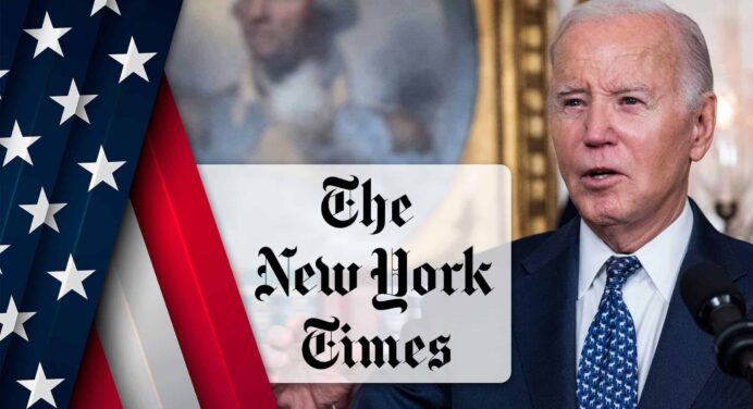The New York Times pide en un Editorial a Biden que no se Presente a las Elecciones Presidenciales