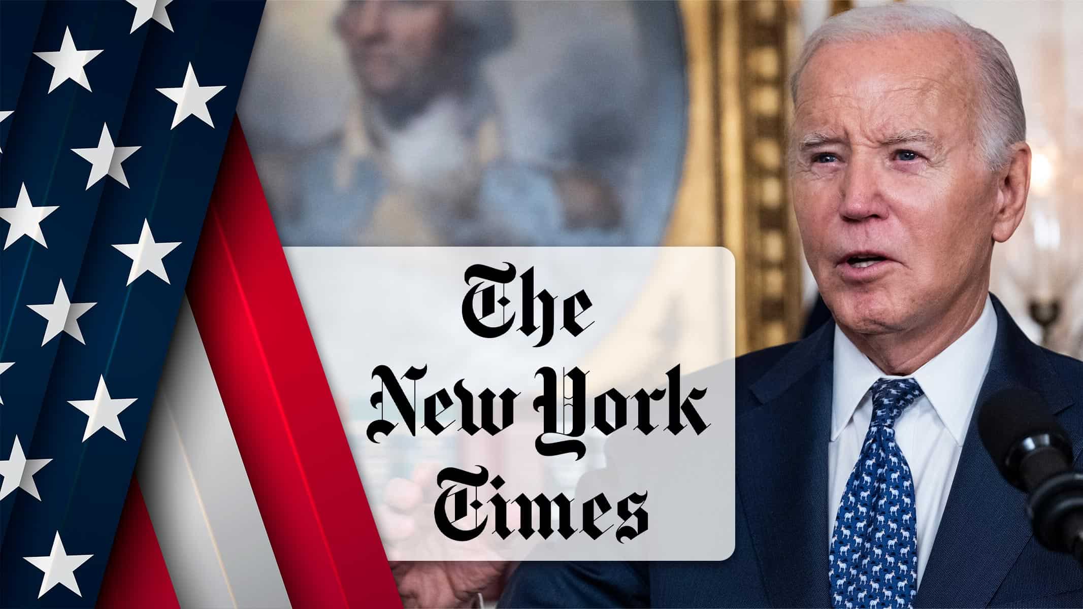 The New York Times pide en un Editorial a Biden que no se Presente a las Elecciones Presidenciales 