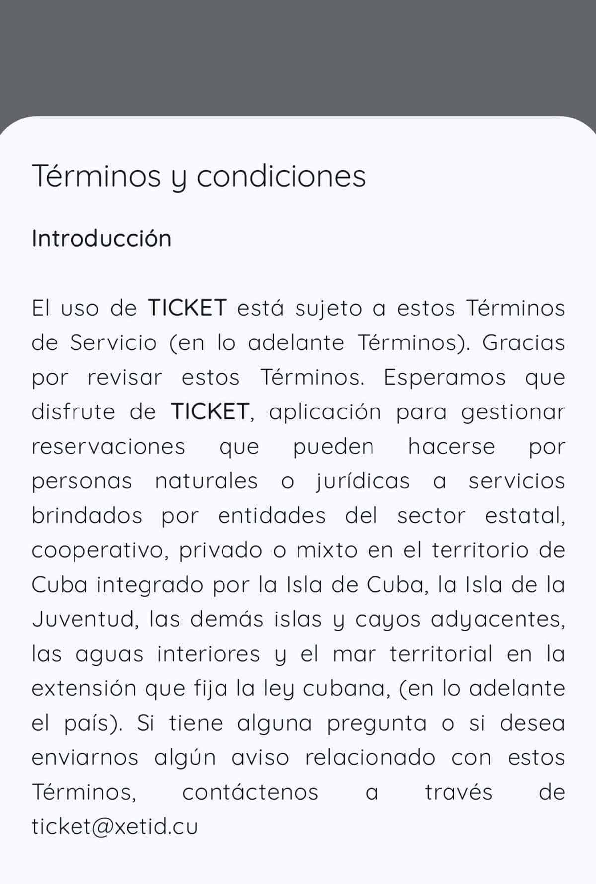 Ticket La Plataforma Cubana para Reservaciones en Línea
