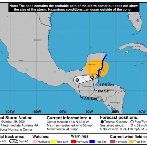 Tormenta Nadine Amenaza el Caribe: Cuba en Alerta por Posibles Lluvias