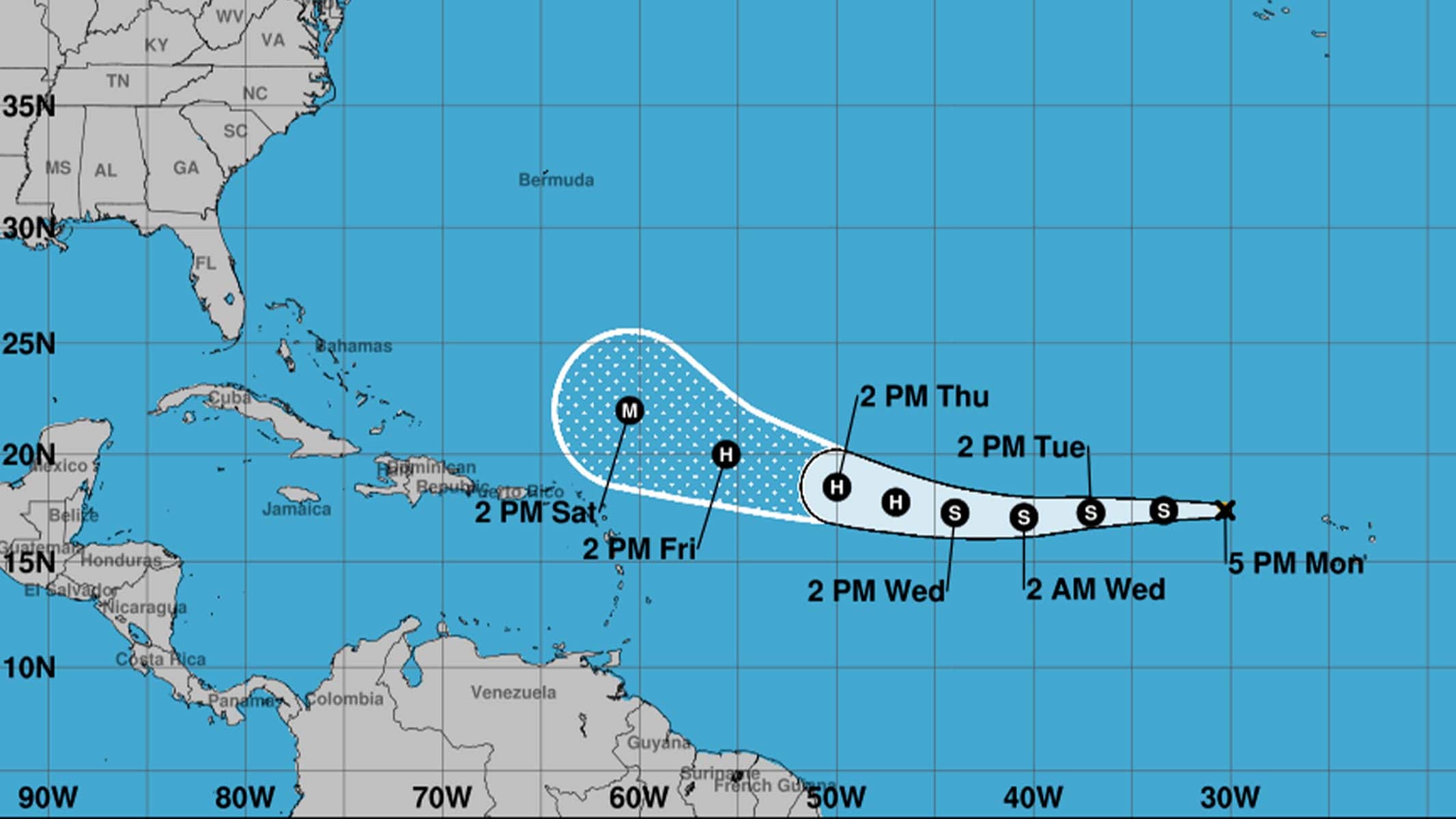 Tormenta Tropical Erin: Actualización Minuto a Minuto