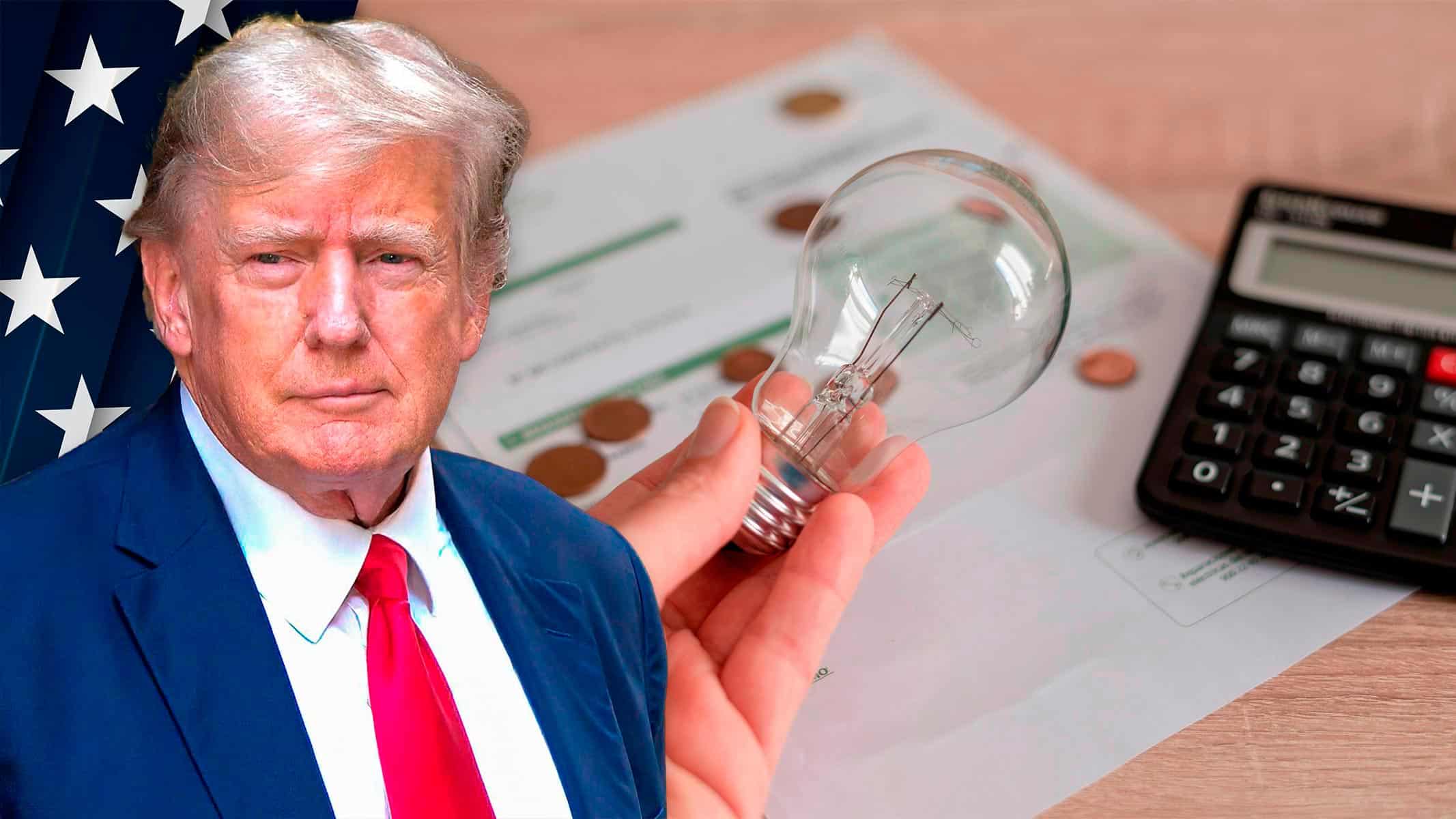 Trump Promete Reducir a la Mitad los Costos de las Facturas de Electricidad en Estados Unidos