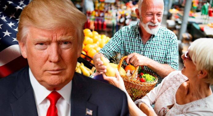 Trump Propone Sustituir Programa de Alimentos Para Adultos Mayores en EE.UU por Cajas MAHA