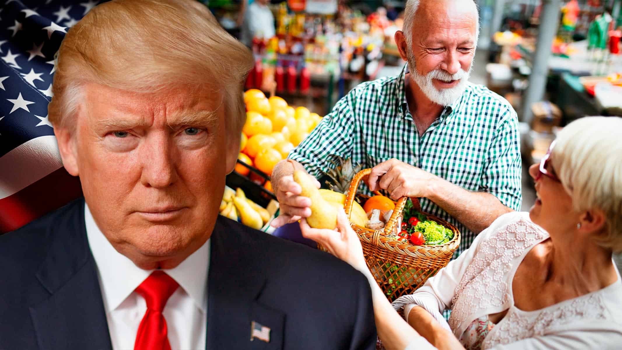 Trump Propone Sustituir Programa de Alimentos Para Adultos Mayores en EE.UU por Cajas MAHA