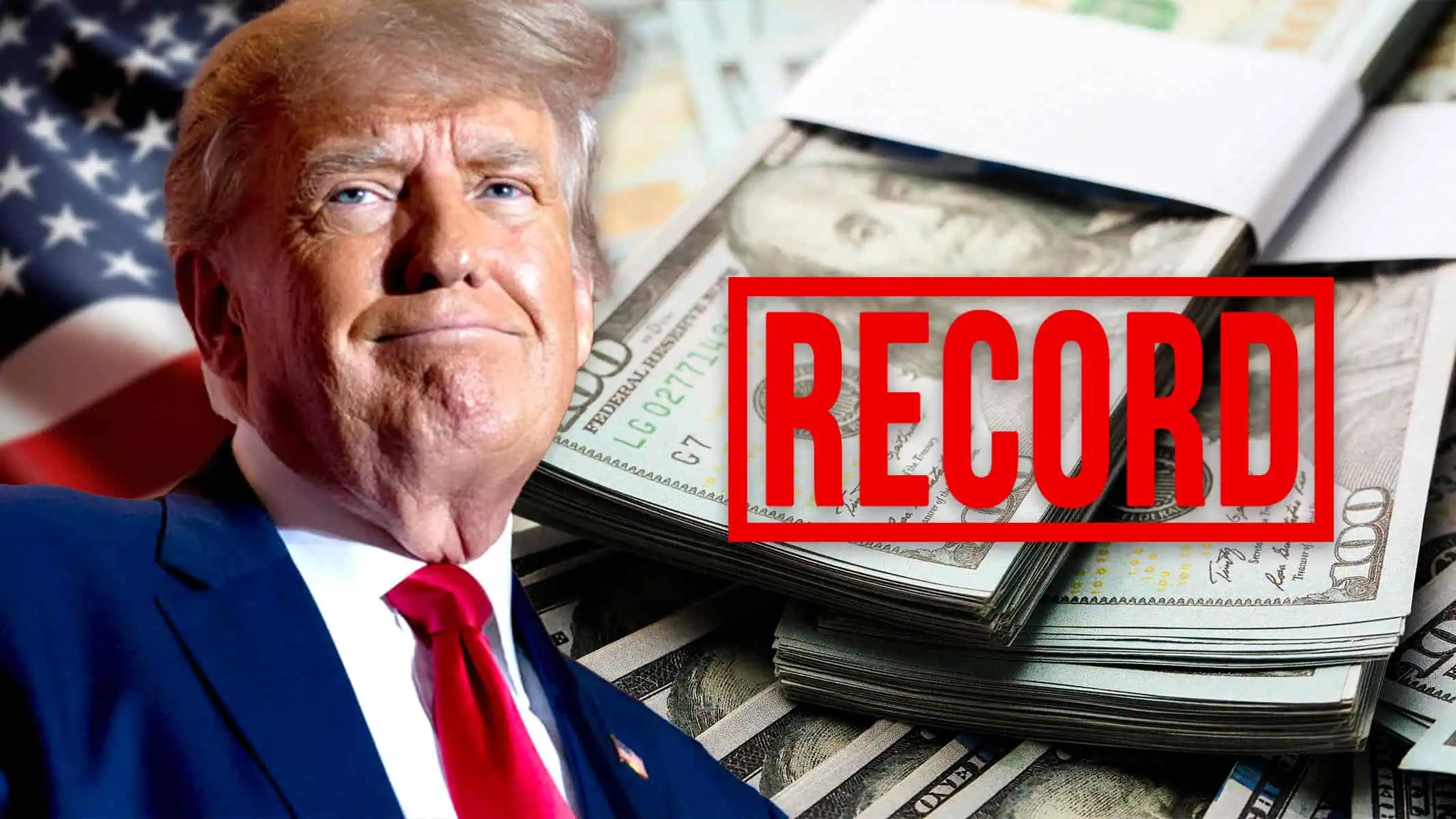 Trump Rompe Récord de Donaciones Tras Veredicto de Culpabilidad: $50 Millones en 24 Horas