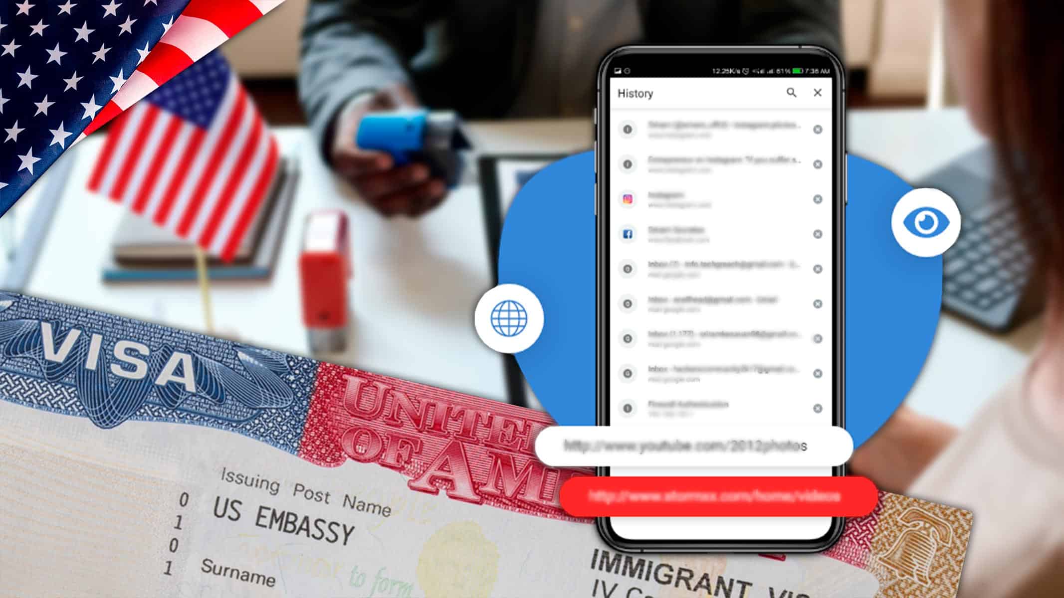 Nueva Política Migratoria en EE.UU.: Tu Historial Online Puede Dejarte sin Visa