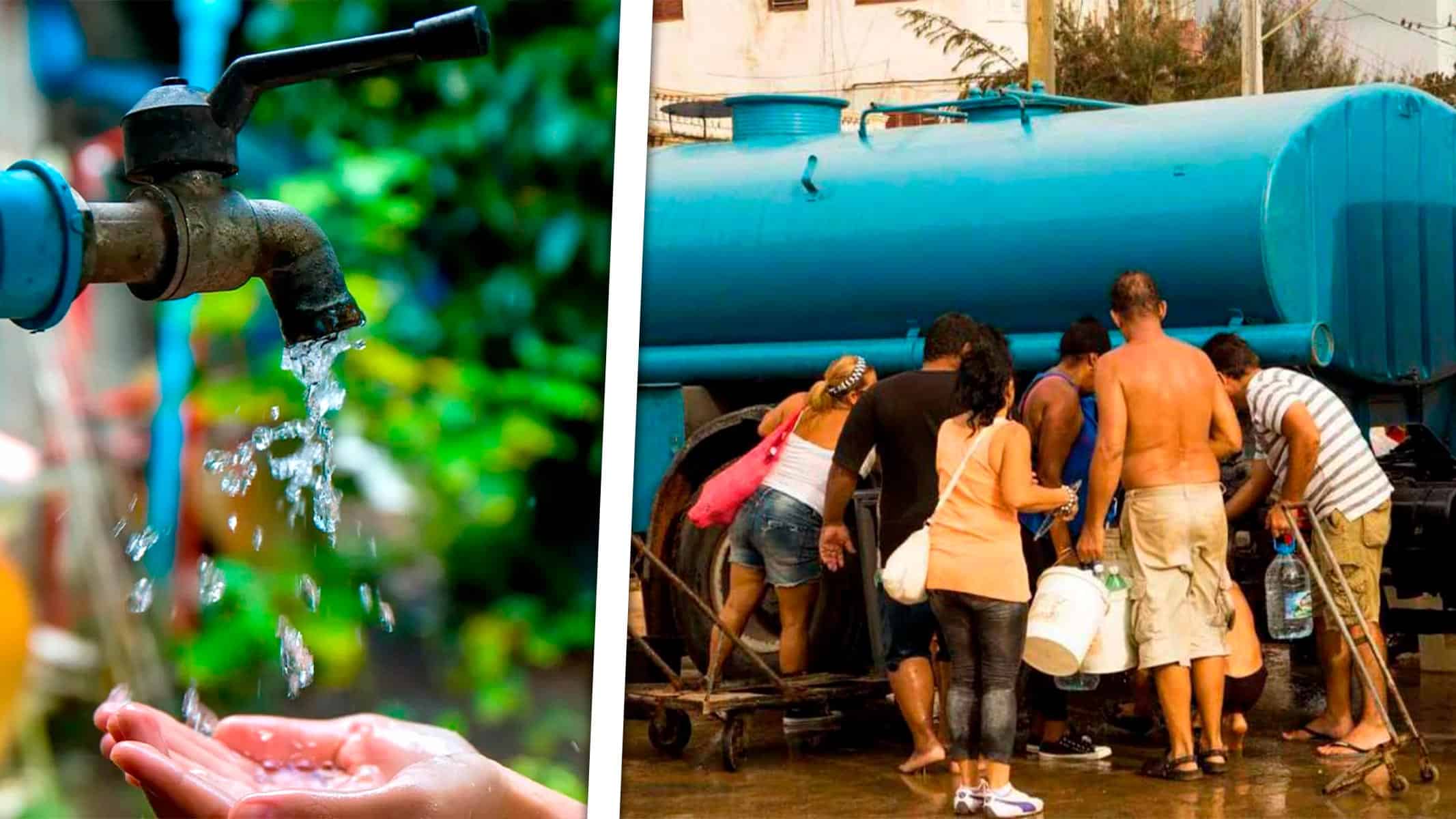 Venden Agua Potable en Cuba: ¿Cómo Funciona el Abasto Tras la Reconexión del SEN?