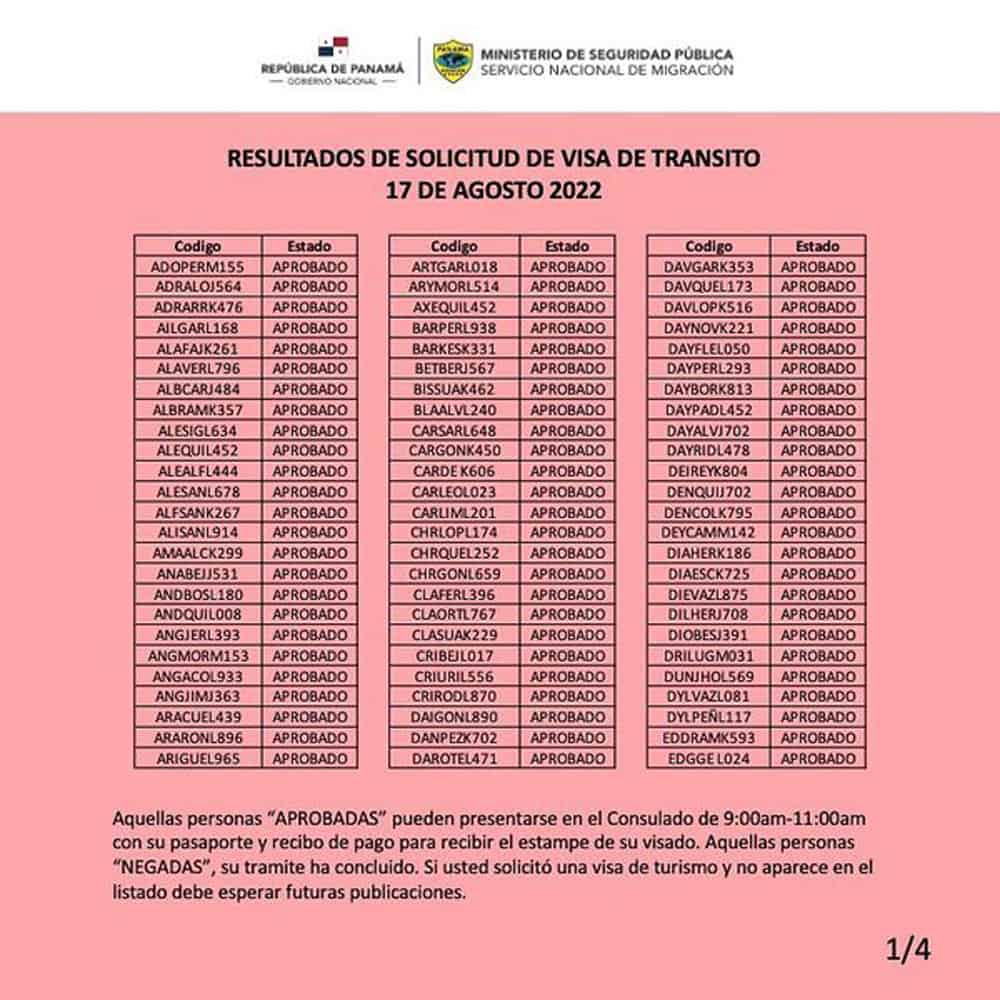 Visa transito panamá 17 de agosto-1