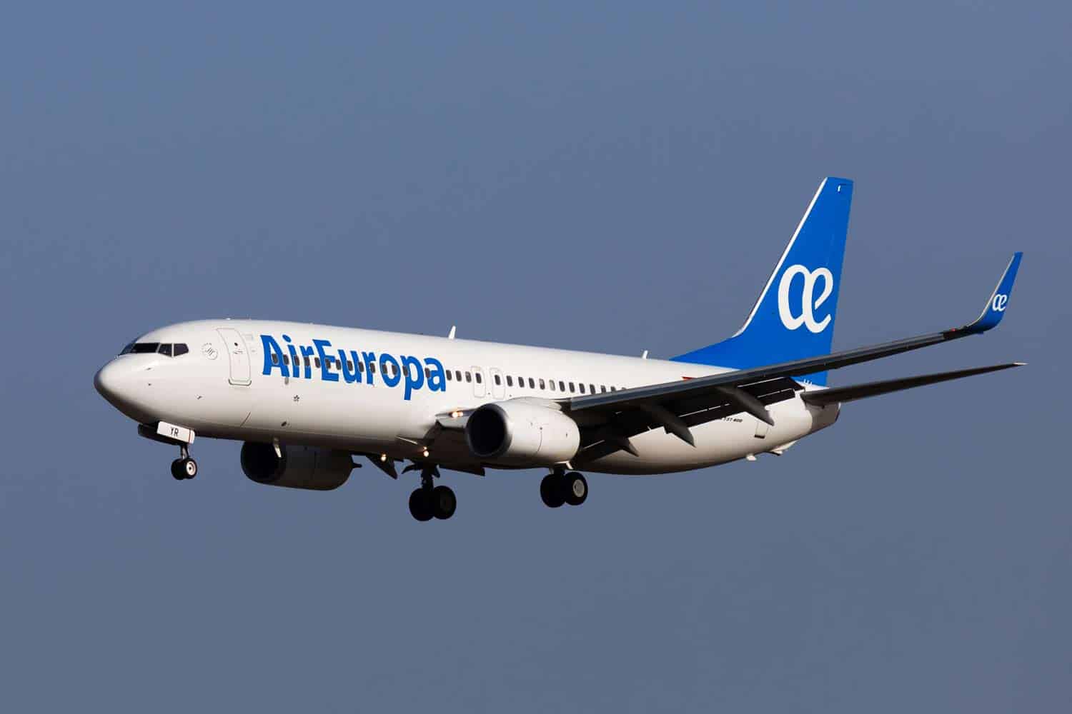 Vuelos de Air Europa a Cuba en el mes de Junio