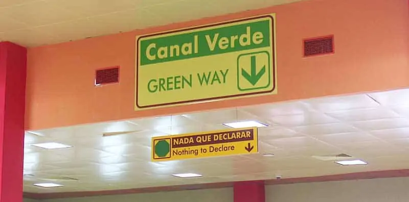 aduana cuba canal verde