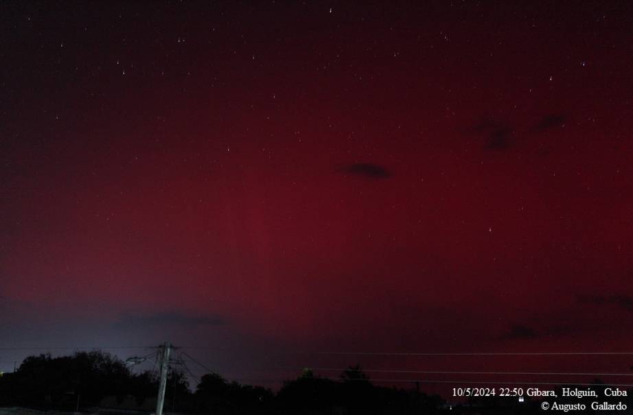 aurora boreal en cuba