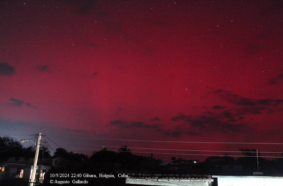 auroras boreales en cuba