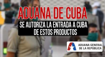 Autorizan llevar a Cuba Artículos que era Prohibida su Importación al país