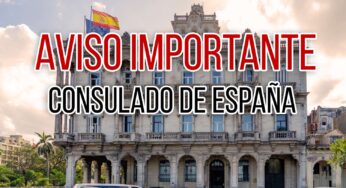 Aviso Importante sobre los Servicios en el Consulado de España en La Habana
