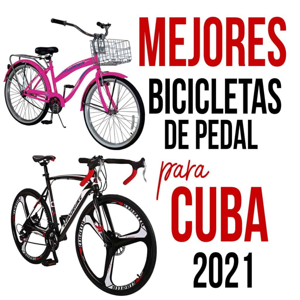 bicicletas de pedal para cuba