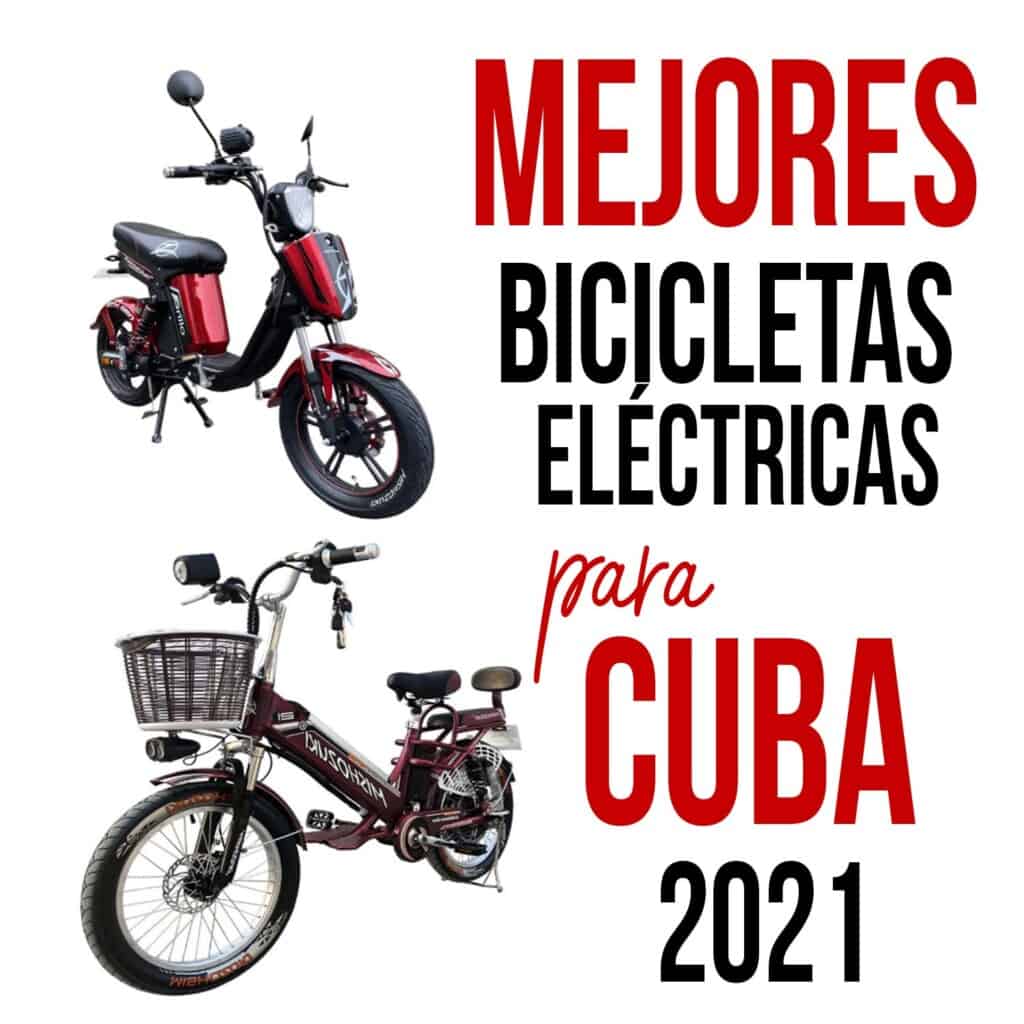 bicicletas electricas para cuba