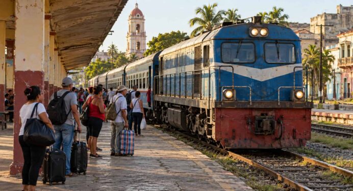 Vuelve Este Tren en Cuba con Pasaje de 718 Pesos: Mira los Horarios