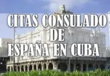 cita consulado espanol en cuba