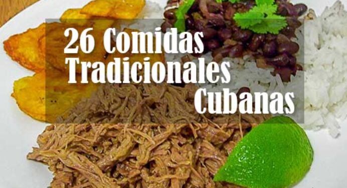 Comidas tradicionales cubanas más consumidos en Cuba