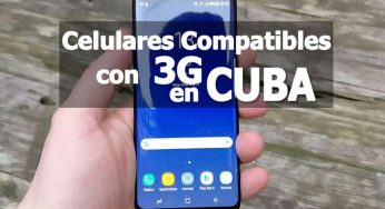 Teléfonos celulares compatibles con 3G en Cuba. Cubacel