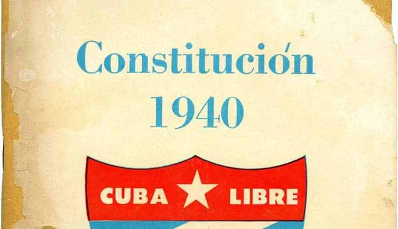 constitucion cubana 1940