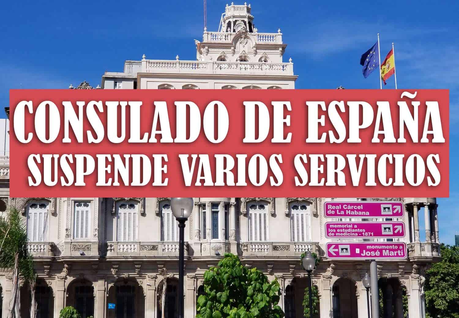 consulado espanol suspende varios servicios